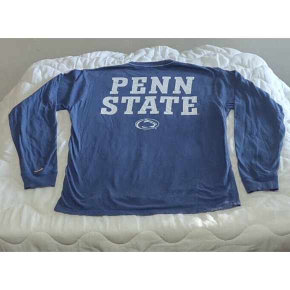 Penn State Nittany Lions Original League Mens Long Sleeve Blue Size M - Picture 9 of 11